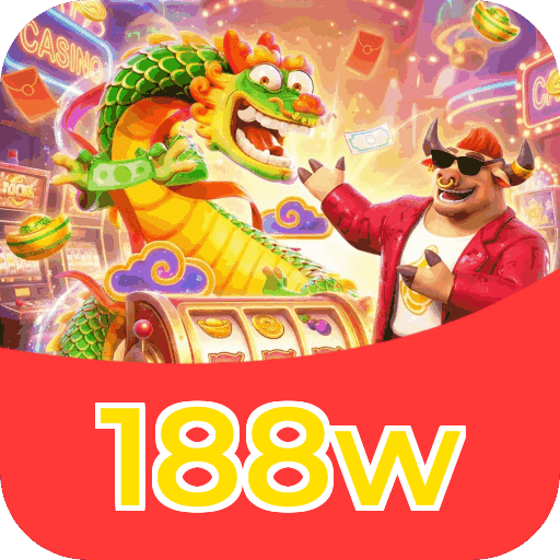 Interface do aplicativo 188w mostrando jogos disponíveis no iOS e Android